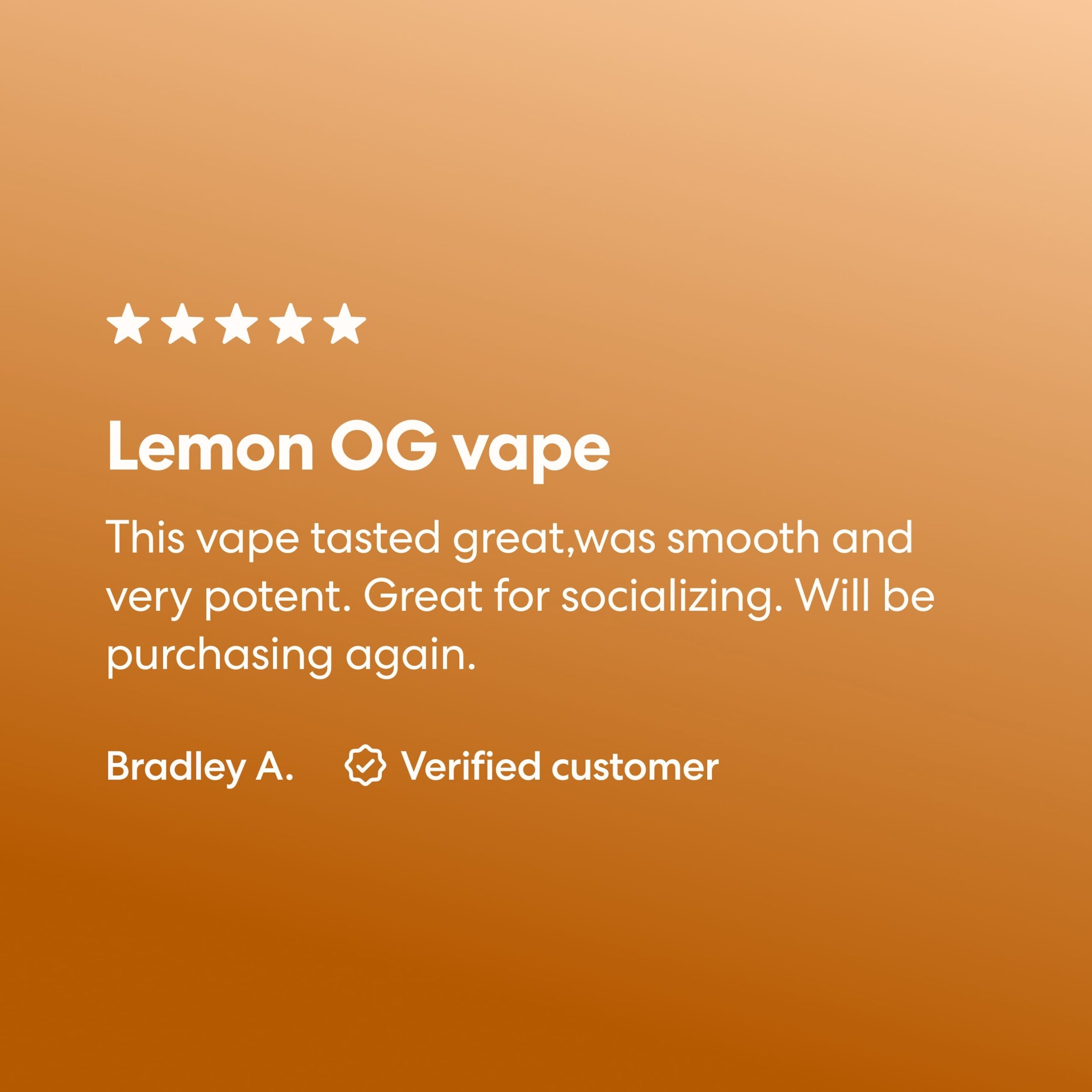 THC Lemon OG Disposable Vape